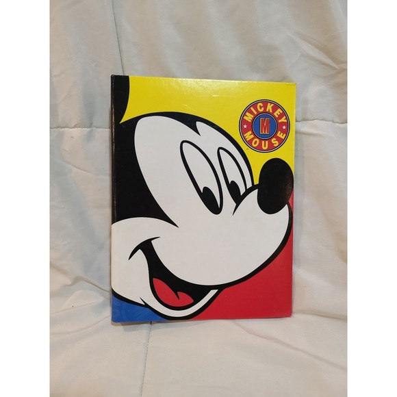 Disney Other - Disney Holson Mickey Mouse Two 2 Ring Binder